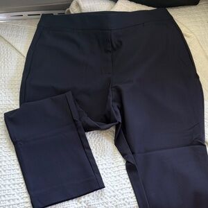 Counterparts Cropped Ankle Pants in Navy